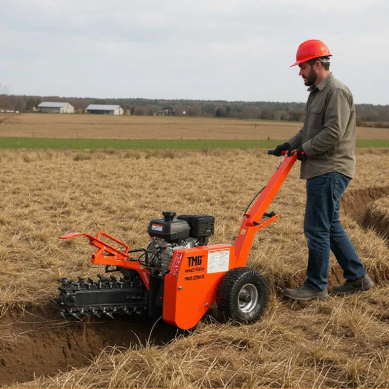 Kohler Powered Trenching Machine: Efficient Underground Utility Installation