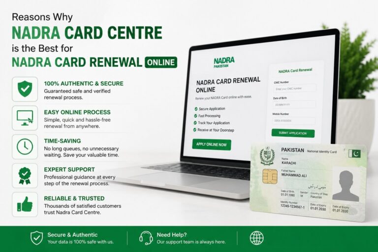 Exact Importance of Nadra Card Renewal Online for the Pakistani Immigrant