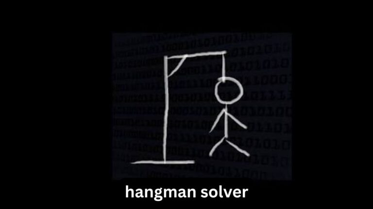 Hangman Solver