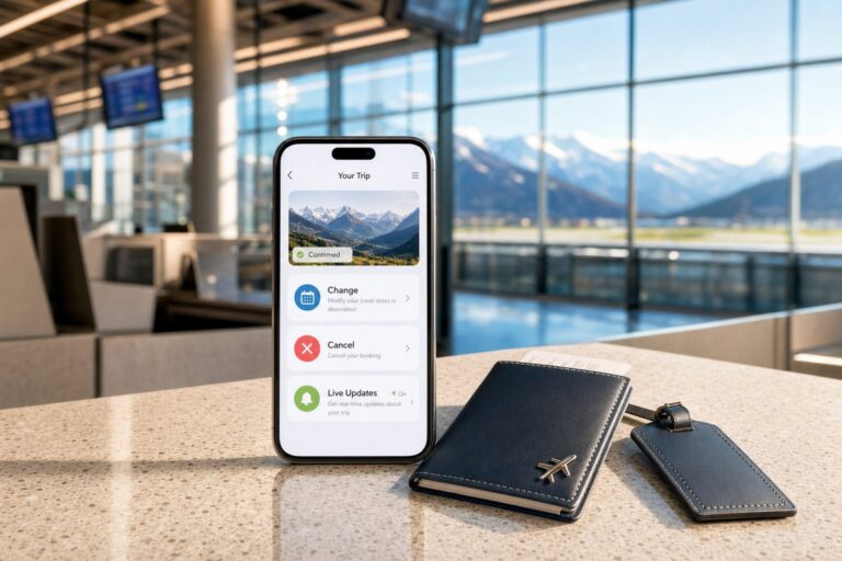 Flexible travel booking for stress free ski trips travel booking