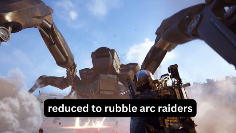 Reduced to Rubble ARC Raiders