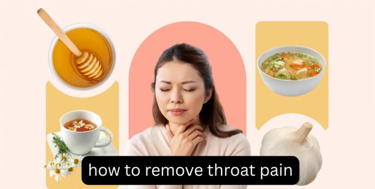 How to Remove Throat Pain